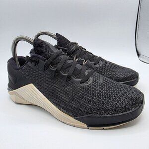 Nike Metcon 5 Womens Size 7.5 Black White  Sneakers Shoes Cross Training Gym AO2